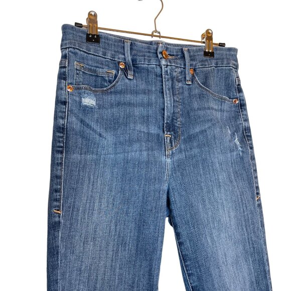 Good American Good Waist Chewed Hem Jeans, 27 - Picture 5 of 10